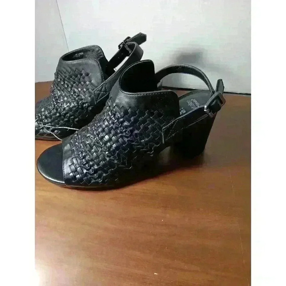 SONOMA Goods for Life Celie Women Black Slingback Mules Shoes 9.5 NEW $69 SALE - Picture 3 of 8